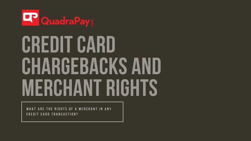 Credit Card Chargeback Merchant Rights