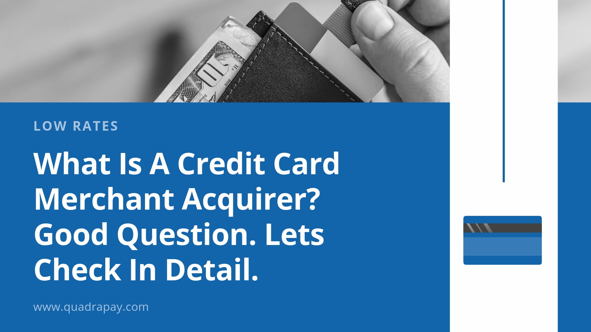 Credit Card Merchant Acquirer BY Quadrapay