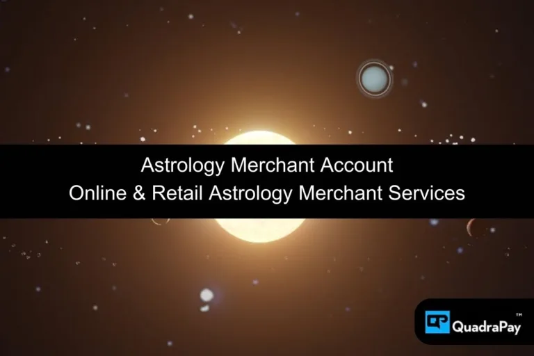 Astrology Merchant Account by QuadraPay. We offer secure credit card processing for fortune tellers.