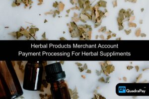 Representational image displaying the features of herbal supplement merchant account.