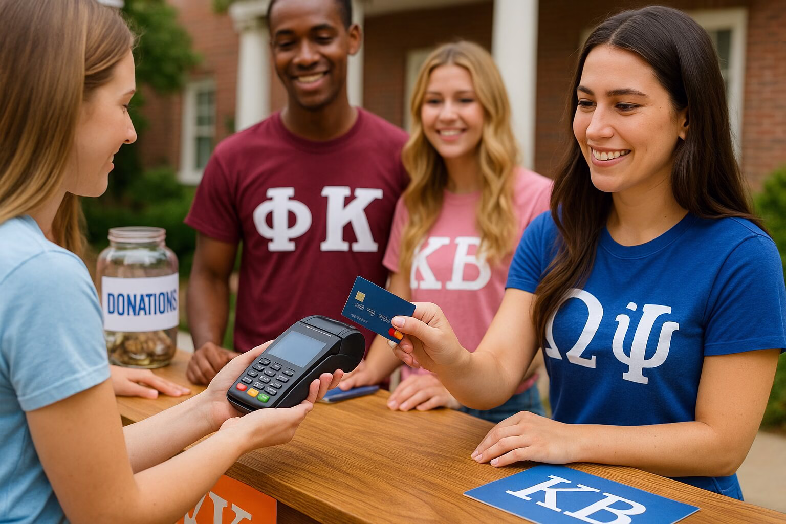 Credit Card Processing for Sorority & Fraternity Clubs