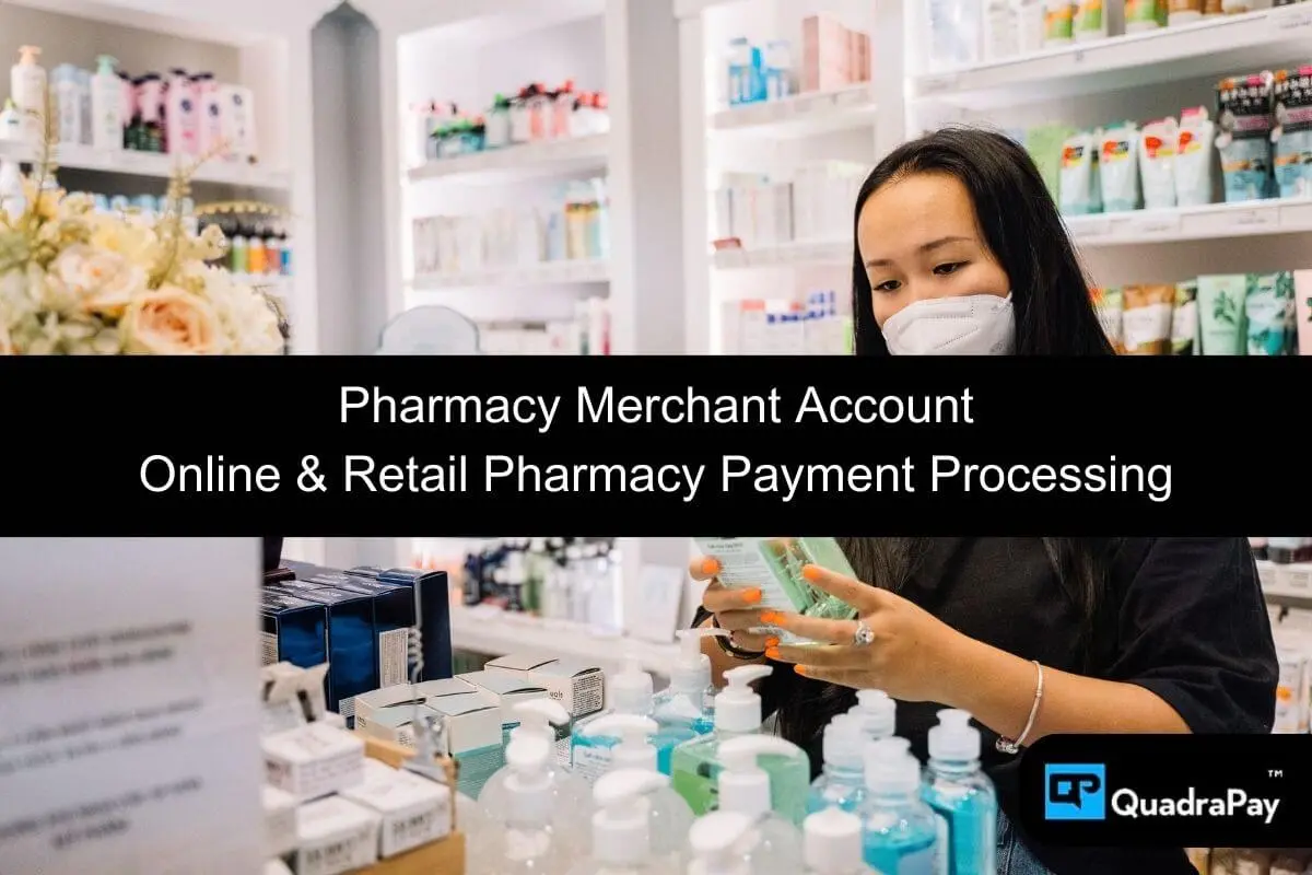 Image of a lady checking medicines in a warehouse of an online pharmacy.