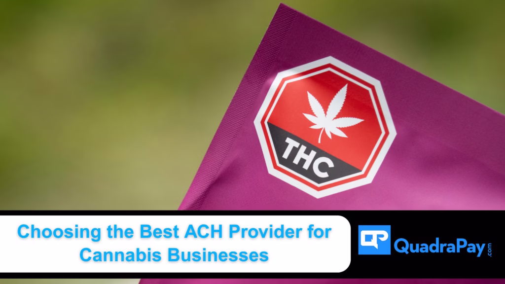 Choosing the Best ACH Provider for Cannabis Businesses