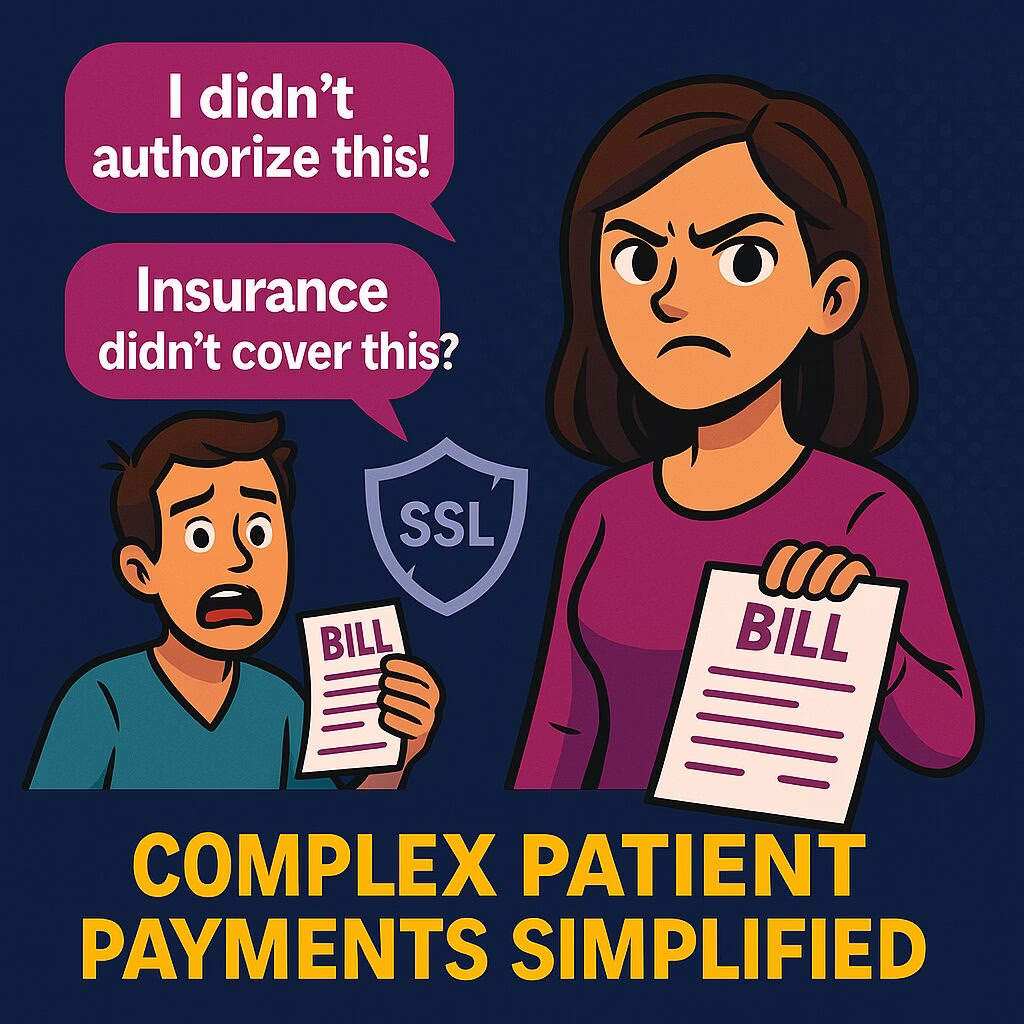 Confused patients with billing disputes simplified by collection specialist